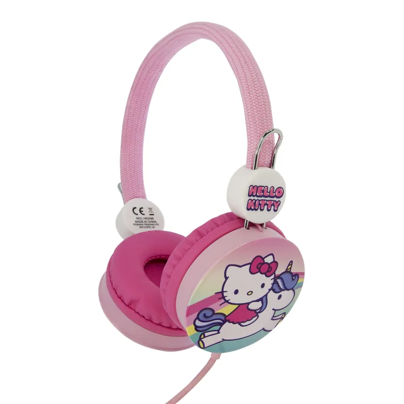 HELLO KITTY UNICORN CHILDREN'S WIRED HEADPHONES WITH CHILD-SAFE VOLUME - The Shop Gamer