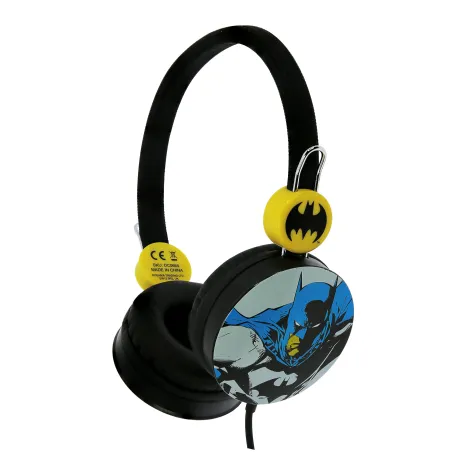 CASQUE AUDIO ENFANT BATMAN COMIC AVEC CÂBLE ET VOLUME ADAPTÉ AUX ENFANTS - The Shop Gamer