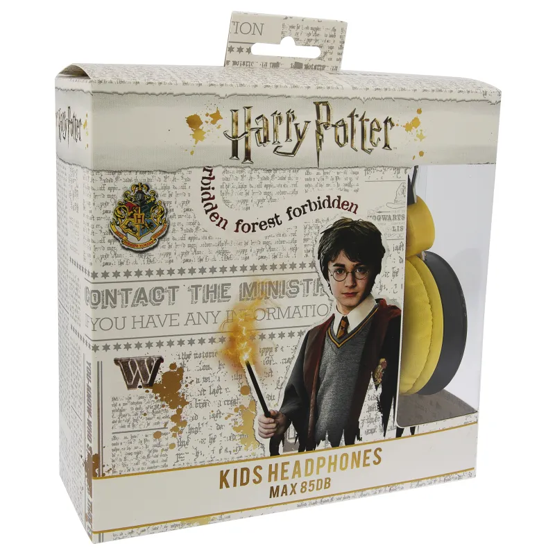 HARRY POTTER HOGWARTS CHILDREN'S WIRED HEADPHONES WITH SAFE VOLUME - The Shop Gamer