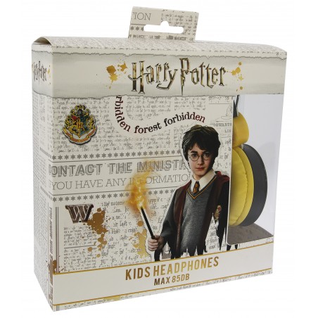 AURICULARES INFANTILES HARRY POTTER HOGWARTS CON CABLE Y VOLUMEN ADECUADO NIÑOS