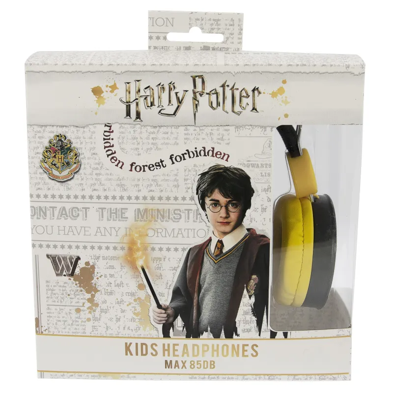 HARRY POTTER HOGWARTS CHILDREN'S WIRED HEADPHONES WITH SAFE VOLUME - The Shop Gamer