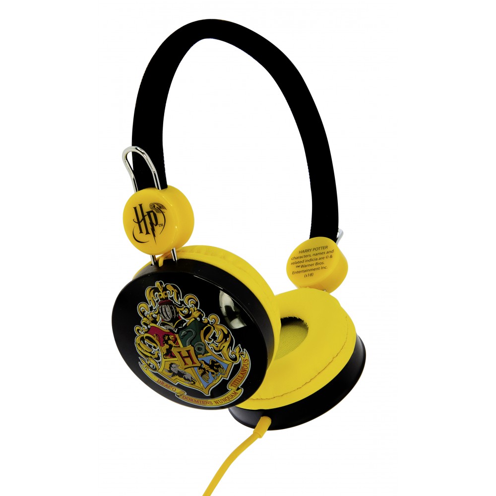 AURICULARES INFANTILES HARRY POTTER HOGWARTS CON CABLE Y VOLUMEN ADECUADO NIÑOS