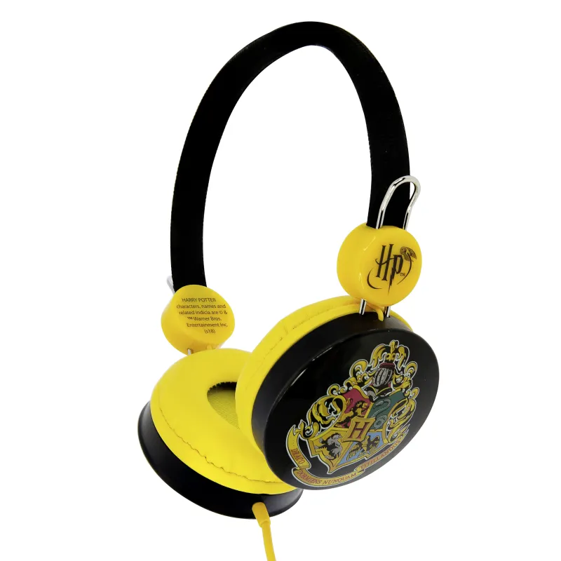 HARRY POTTER HOGWARTS CHILDREN'S WIRED HEADPHONES WITH SAFE VOLUME - The Shop Gamer