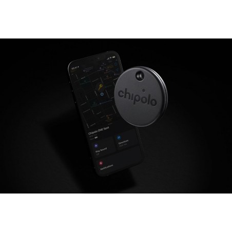 CHIPOLO ONE SPOT NEGRO BUSCADOR DE OBJETOS COMPATIBLE CON BUSCAR DE APPLE IOS