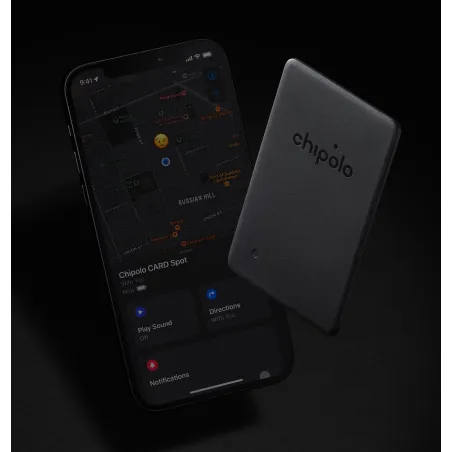 CHIPOLO CARD SPOT ITEM FINDER CARD COMPATIBLE WITH APPLE FIND MY ON IOS - The Shop Gamer