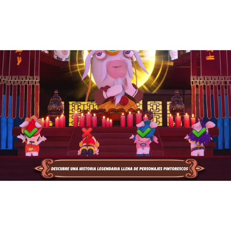 RABBIDS PARTY OF LEGENDS SWITCH PHYSISCHES SPIEL FÜR NINTENDO SWITCH, 50 MINISPIELE - The Shop Gamer