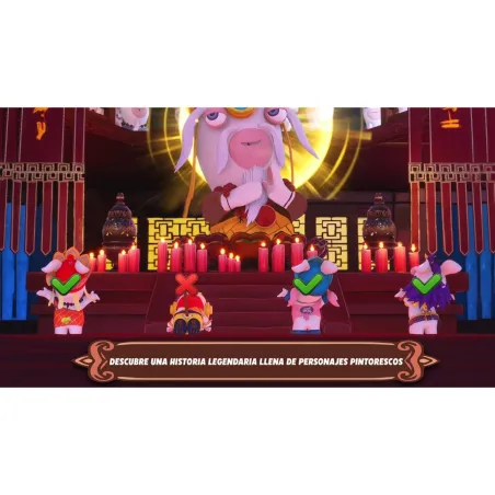 RABBIDS PARTY OF LEGENDS SWITCH JEU PHYSIQUE POUR NINTENDO SWITCH, 50 MINI-JEUX - The Shop Gamer