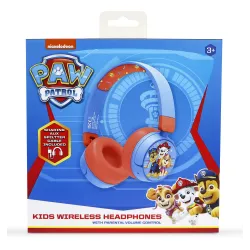 PAW PATROL FOLDABLE BLUETOOTH WIRELESS KIDS' HEADPHONES - The Shop Gamer