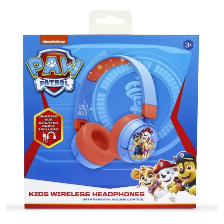CUFFIE PER BAMBINI WIRELESS BLUETOOTH PIEGHEVOLI PATRULLA CANINA - The Shop Gamer