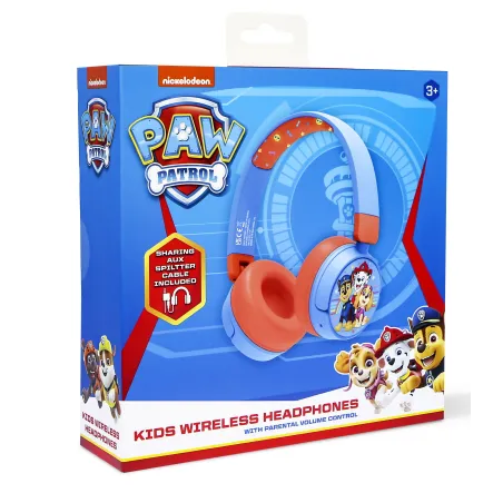 DRAADLOZE OPVOUWBARE BLUETOOTH-KINDERKOPTELEFOON PATRULLA CANINA - The Shop Gamer