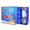 AURICULARES INFANTILES INALÁMBRICOS PATRULLA CANINA BLUETOOTH PLEGABLES