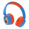 AURICULARES INFANTILES INALÁMBRICOS PATRULLA CANINA BLUETOOTH PLEGABLES