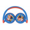 AURICULARES INFANTILES INALÁMBRICOS PATRULLA CANINA BLUETOOTH PLEGABLES