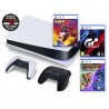 CONSOLA PLAYSTATION 5 CON 2 MANDOS DUAL SENSE + NBA2K23 + GT7 + RATCHET&CLANK