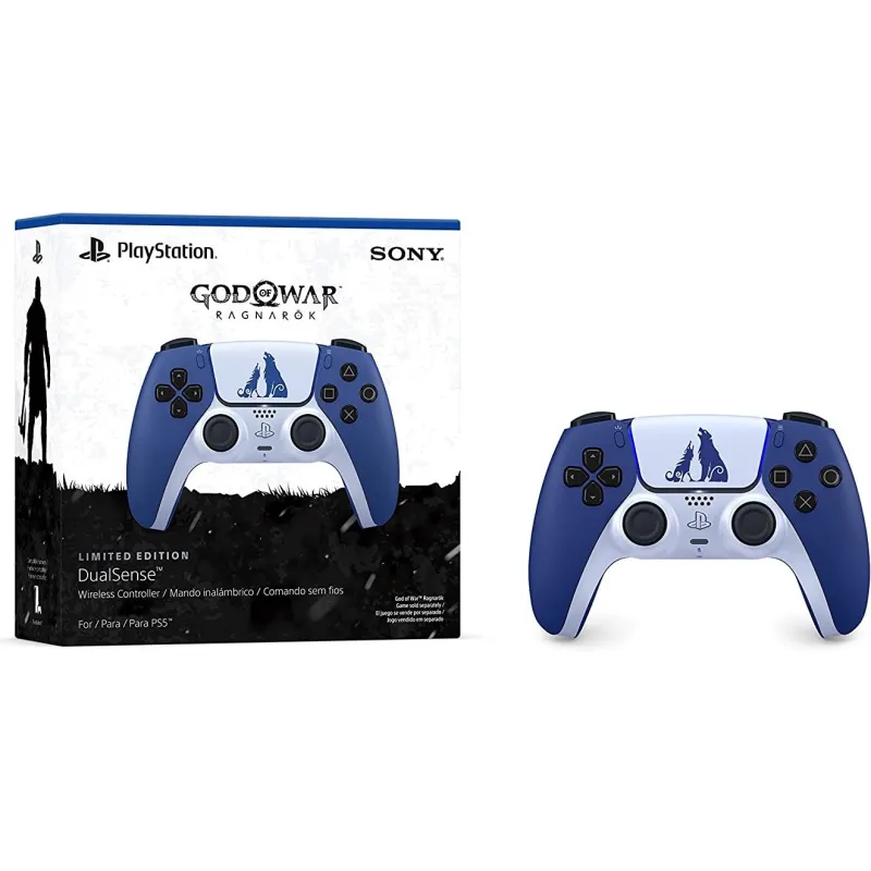 MANETTE PS5 DUALSENSE ÉDITION LIMITÉE GOD OF WAR RAGNARÖK POUR PLAYSTATION 5 - The Shop Gamer