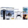 CONSOLA PS5 + DESCARGA GOD OF WAR RAGNARÖK + 2 MANDOS DUALSENSE + JUEGOS FÍSICOS THE LAST OF US PARTE 1 Y HORIZON FORBIDDEN WEST