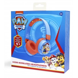 AURICULARES INFANTILES INALÁMBRICOS PATRULLA CANINA BLUETOOTH PLEGABLES