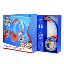 AURICULARES INFANTILES INALÁMBRICOS PATRULLA CANINA BLUETOOTH PLEGABLES