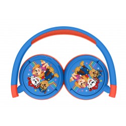 AURICULARES INFANTILES INALÁMBRICOS PATRULLA CANINA BLUETOOTH PLEGABLES