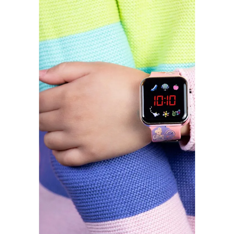MONTRE NUMÉRIQUE LED POUR ENFANTS, PRINCESSES DISNEY ACCUTIME - The Shop Gamer