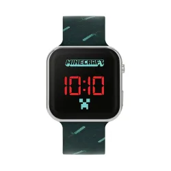MONTRE NUMÉRIQUE LED POUR ENFANT MINECRAFT ACCUTIME - The Shop Gamer
