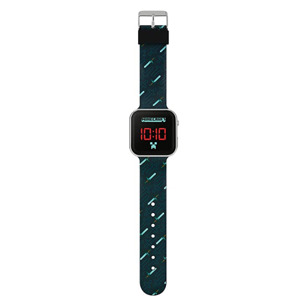 RELOJ DIGITAL LED INFANTIL MINECRAFT ACCUTIME