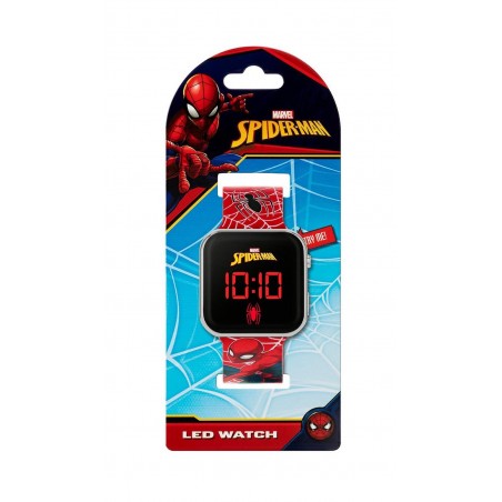 RELOJ DIGITAL LED INFANTIL SPIDERMAN ACCUTIME