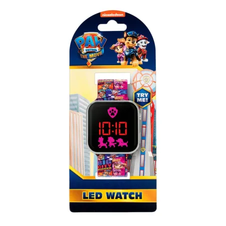 DIGITALE LED-KINDERUHR PAW PATROL, ROSA, ACCUTIME - The Shop Gamer