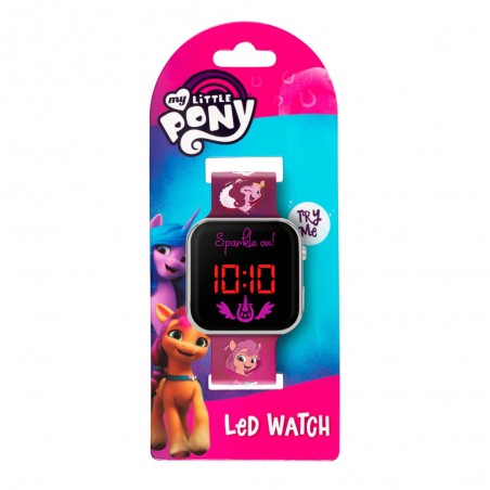 RELOJ DIGITAL LED INFANTIL MY LITTLE PONY ACCUTIME
