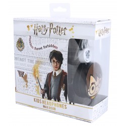 AURICULARES INFANTILES CABEZA HARRY POTTER CON VOLUMEN LIMITADO NIÑOS 3 A 7 AÑOS