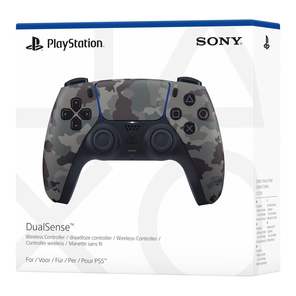 Sony DualSense Controller Grey Camo