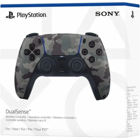 PS5 SONY DUALSENSE GREY CAMO WIRELESS CONTROLLER FOR PLAYSTATION 5 - The Shop Gamer