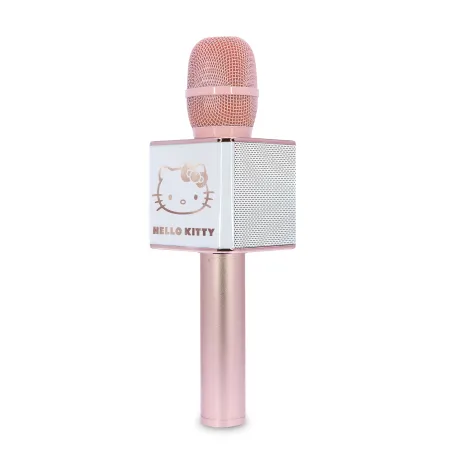 MICRÓFONO KARAOKE HELLO KITTY INALÁMBRICO CON ALTAVOZ