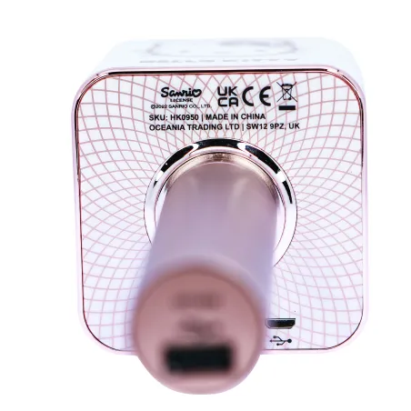 HELLO KITTY WIRELESS KARAOKE MICROPHONE WITH SPEAKER - The Shop Gamer
