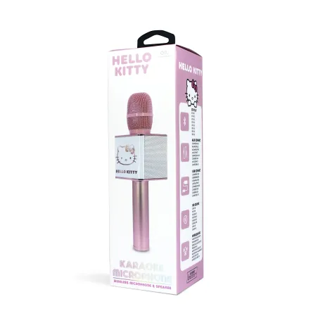 DRAADLOZE HELLO KITTY-KARAOKEMICROFOON MET LUIDSPREKER - The Shop Gamer