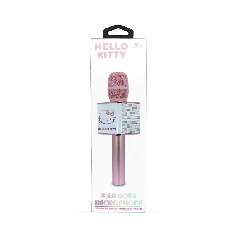 HELLO KITTY WIRELESS KARAOKE MICROPHONE WITH SPEAKER - The Shop Gamer