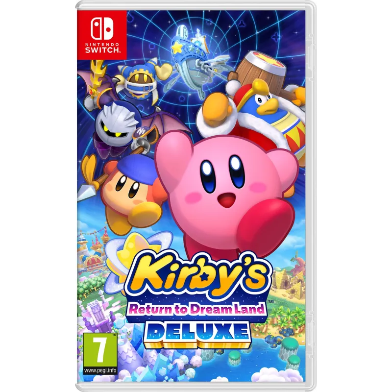 KIRBY'S RETURN TO DREAMLAND DELUXE SWITCH JOGO FÍSICO NINTENDO SWITCH - The Shop Gamer