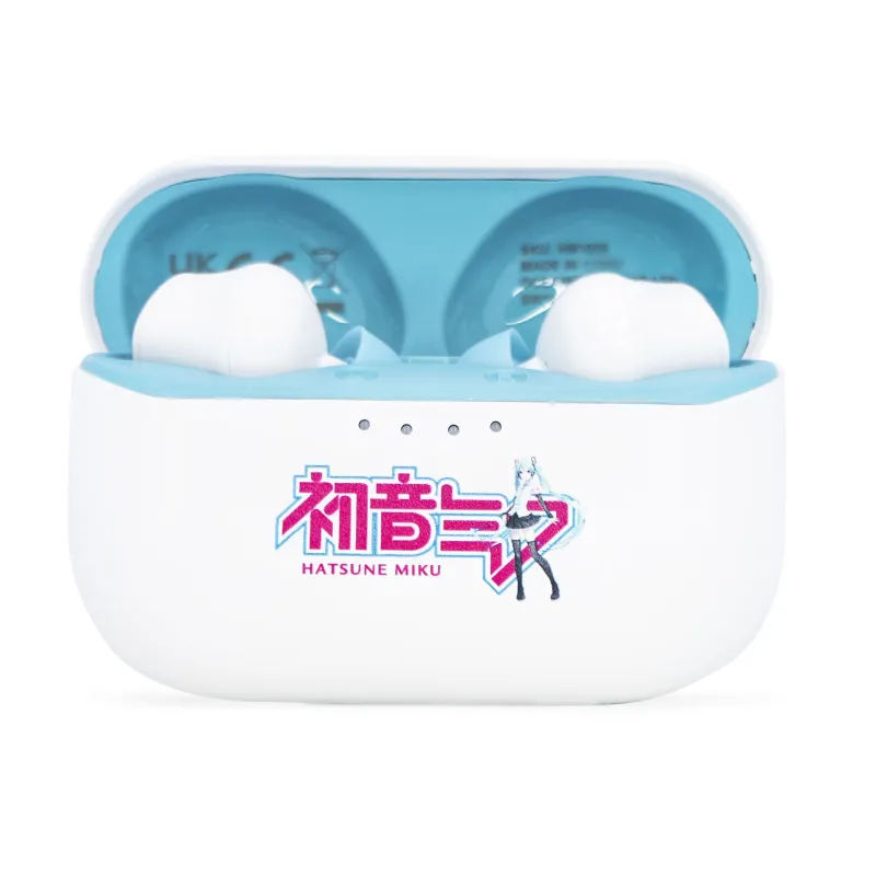 ÉCOUTEURS TRUE WIRELESS SOUND HATSUNE MIKU AVEC ÉTUI DE RECHARGE - The Shop Gamer
