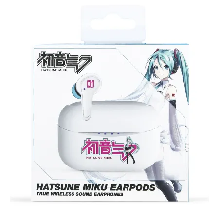 ÉCOUTEURS TRUE WIRELESS SOUND HATSUNE MIKU AVEC ÉTUI DE RECHARGE - The Shop Gamer