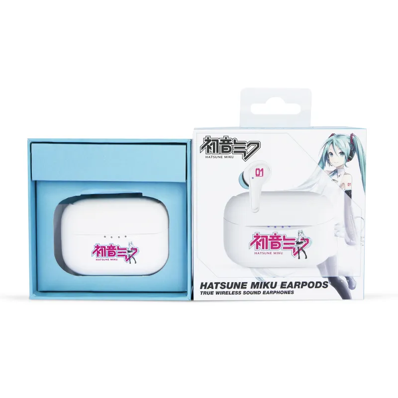ÉCOUTEURS TRUE WIRELESS SOUND HATSUNE MIKU AVEC ÉTUI DE RECHARGE - The Shop Gamer