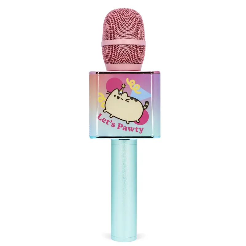 DRAADLOZE KARAOKEMICROFOON PUSHEEN MET LUIDSPREKER VOOR ELKE GELUIDSBRON - The Shop Gamer