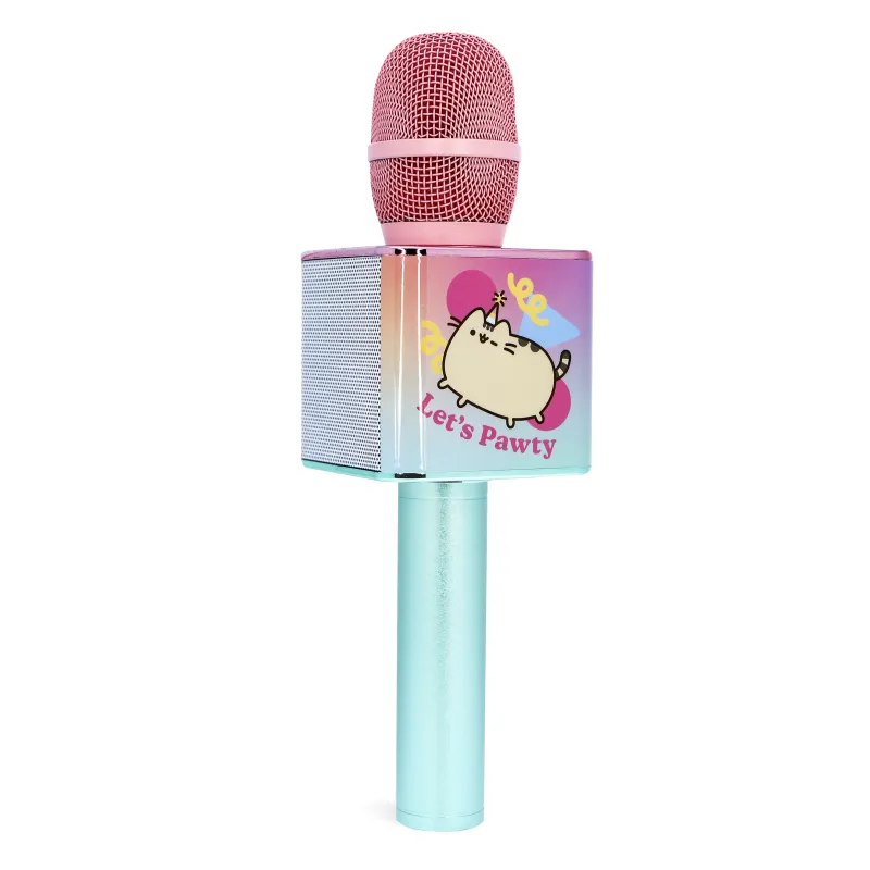 DRAADLOZE KARAOKEMICROFOON PUSHEEN MET LUIDSPREKER VOOR ELKE GELUIDSBRON - The Shop Gamer