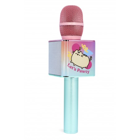 MICRÓFONO KARAOKE PUSHEEN INALÁMBRICO CON ALTAVOZ PARA CUALQUIER FUENTE DE SONIDO