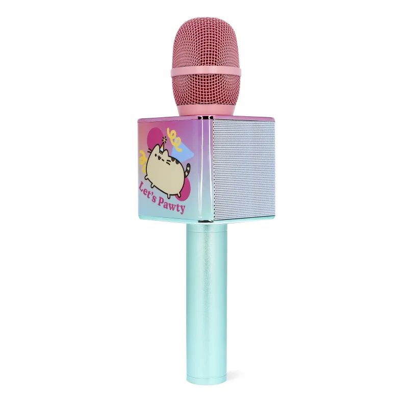 DRAADLOZE KARAOKEMICROFOON PUSHEEN MET LUIDSPREKER VOOR ELKE GELUIDSBRON - The Shop Gamer