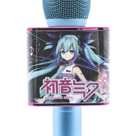 MICROFONE DE KARAOKÊ HATSUNE MIKU SEM FIOS COM ALTIFALANTE PARA QUALQUER FONTE DE SOM - The Shop Gamer