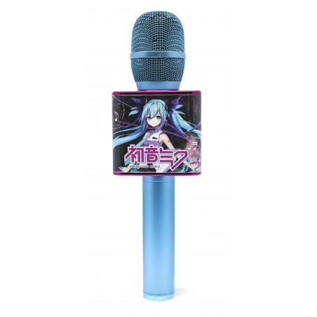 MICRÓFONO KARAOKE HATSUNE MIKU INALÁMBRICO CON ALTAVOZ PARA CUALQUIER FUENTE DE SONIDO