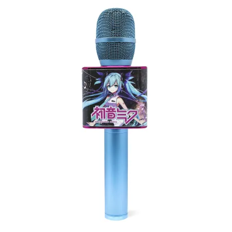 MICROPHONE KARAOKÉ SANS FIL HATSUNE MIKU AVEC HAUT-PARLEUR, POUR TOUTE SOURCE AUDIO - The Shop Gamer