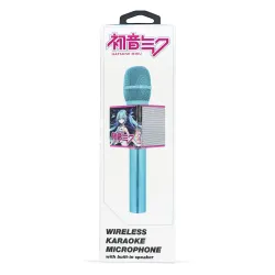 MICROFONO KARAOKE HATSUNE MIKU WIRELESS CON ALTOPARLANTE PER QUALSIASI SORGENTE AUDIO - The Shop Gamer