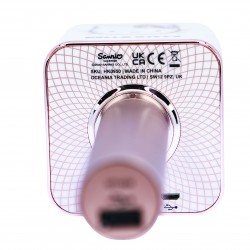 MICRÓFONO KARAOKE HELLO KITTY INALÁMBRICO CON ALTAVOZ