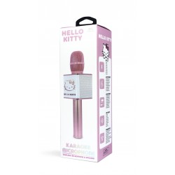 MICRÓFONO KARAOKE HELLO KITTY INALÁMBRICO CON ALTAVOZ